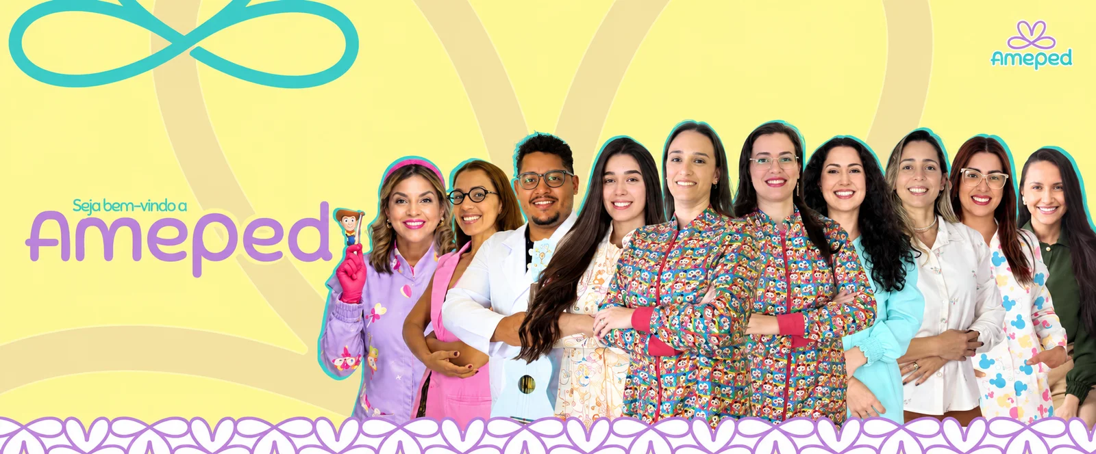 Equipe da Clínica AmePed